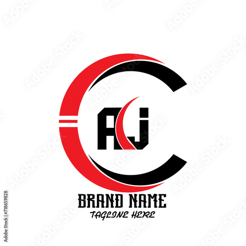 AJ Logo Design Vector Template. AJ Letter Logo Design Free Download AJ Logo Design Vector Template. AJ Letter Logo Design - GFXLoad