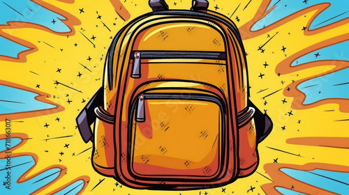 Back to school concept illustration