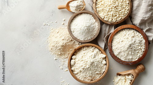 Various gluten free flour photo