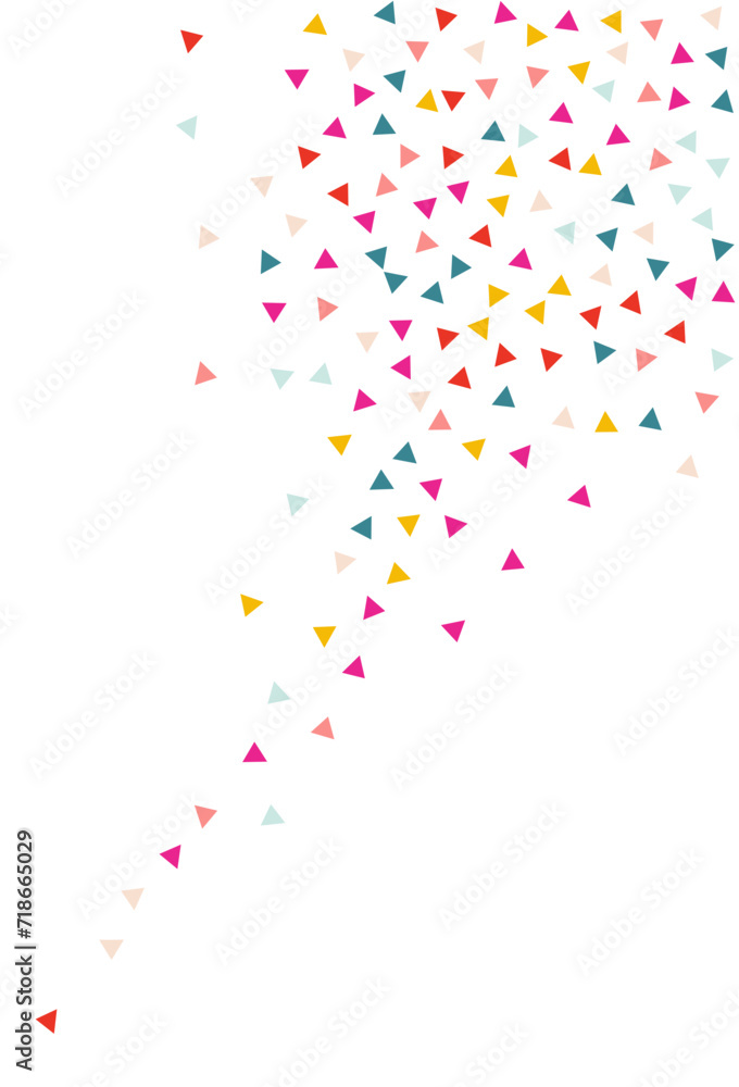 Happy Elements Abstract Vector White Background.