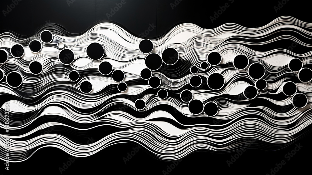 Background of black and white stripes. Striped world for modern design Background of black and white stripes. Striped world for modern design