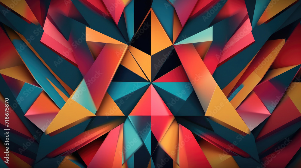 Abstract Illustration of geometric pattern Abstract Illustration of geometric pattern