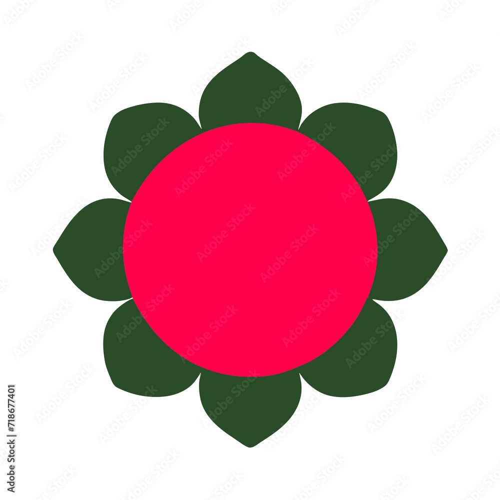 Beautiful flower shape design for various decorations. Beautiful flower shape design for various decorations.