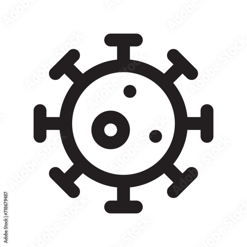 coronavirus line icon