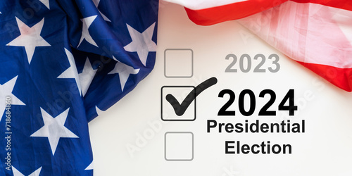 Vászonkép Presidential Election 2024 in United States