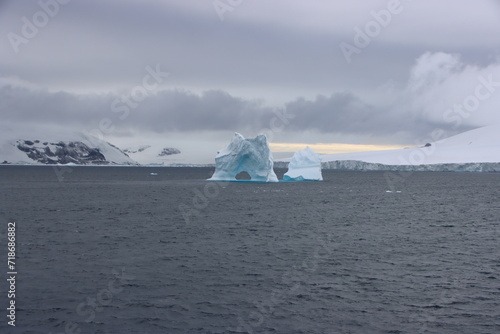 Iceberg in the Weddell Sea near Brown Bluff, Antarctica.