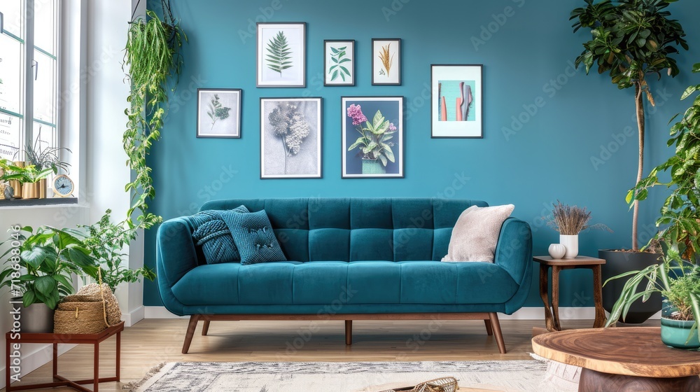 Sofa. Interior of modern sofa minimal design Sofa. Interior of modern sofa minimal design