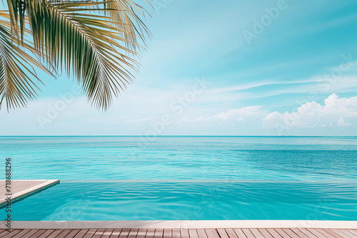 the pool by the ocean
