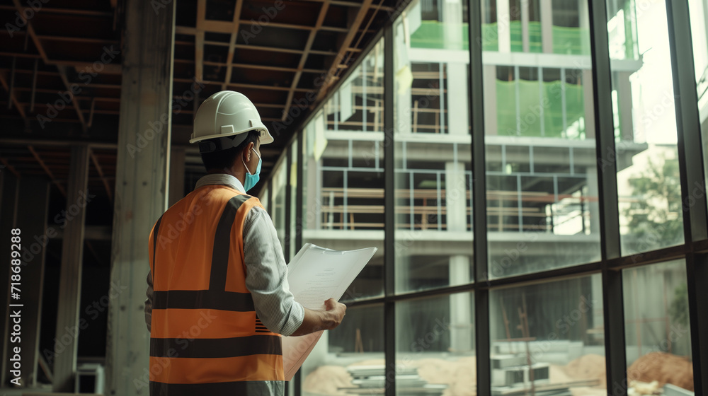 Expert Construction Engineer: Commanding Presence on Site