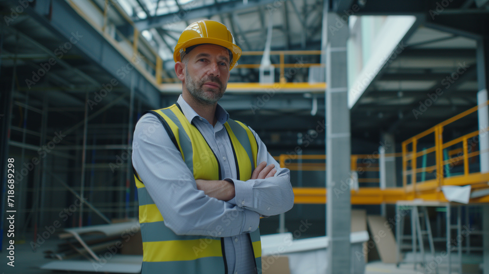 Expert Construction Engineer: Commanding Presence on Site Expert Construction Engineer: Commanding Presence on Site