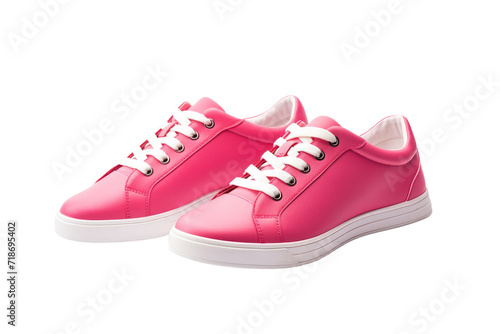 Sporty Sneaker for Ladies Isolated On Transparent Background © Yasir