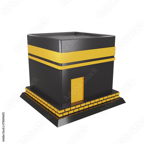 3D Kaaba Illustration