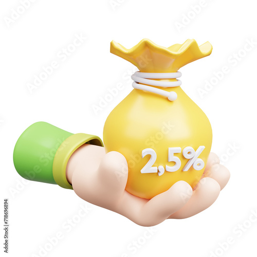 3D Zakat Illustration