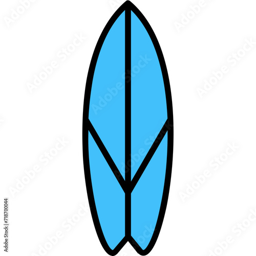 Surfboard icon