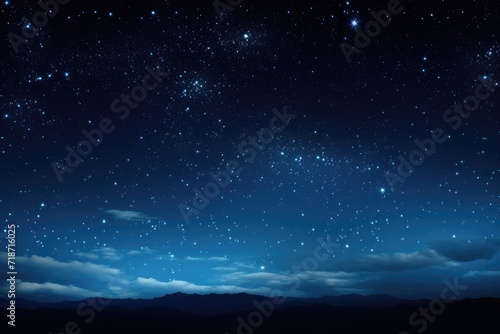 Abstract picture of beautiful night sky background.
