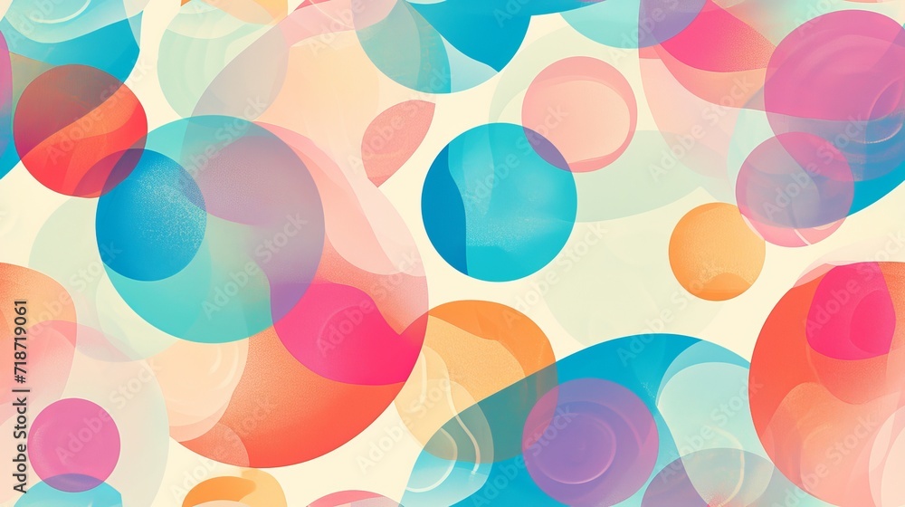 seamless pattern with circles seamless pattern with circles