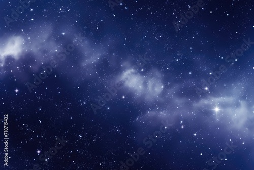 Milky Way Galaxy with Stars and Space Background
