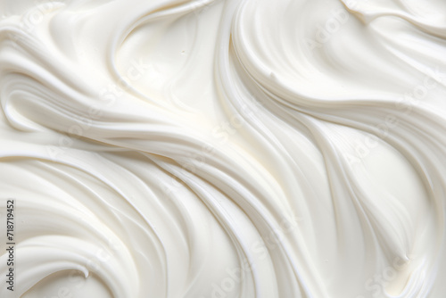 Nude Cream texture. Beauty cream texture. Makeup liquid foundation: lotion; yogurt; skincare product textured background. Cosmetics product. Softness delicate moisturizer smooth smear