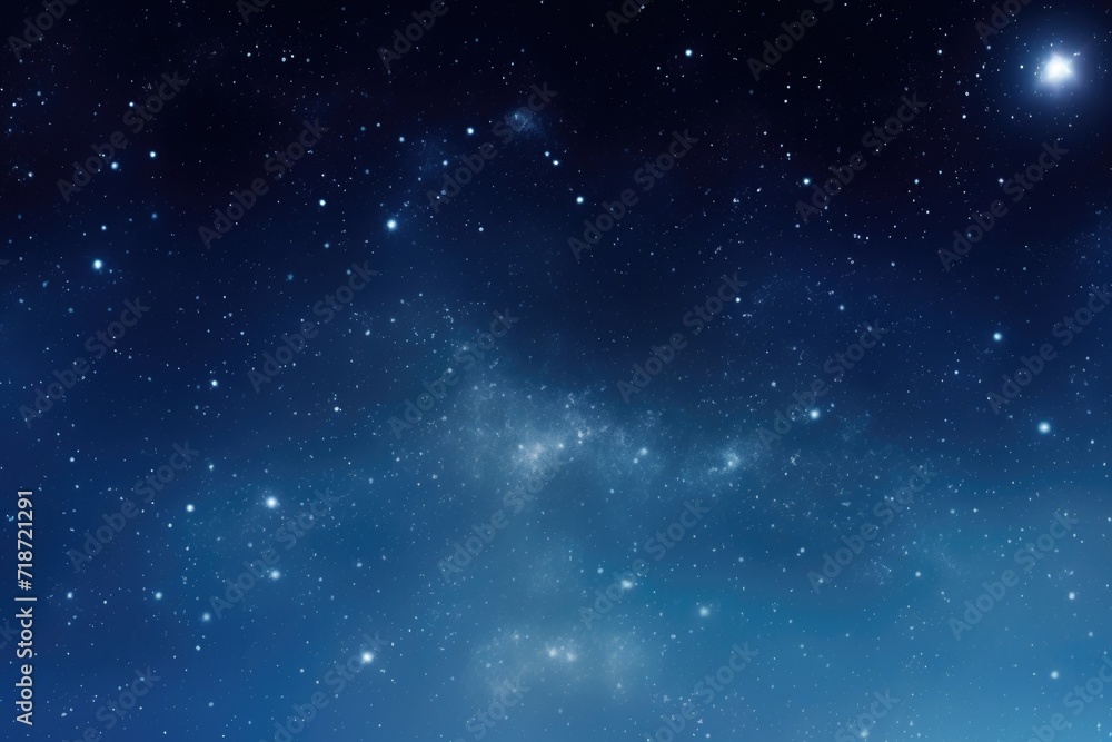Milky Way Galaxy: Panoramic View of Stars in Space. Milky Way Galaxy: Panoramic View of Stars in Space.