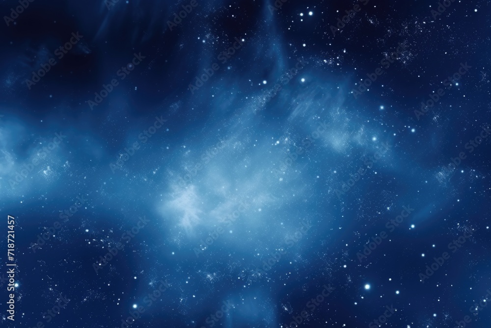 Naklejka premium Milky Way Galaxy: Panoramic View of Stars