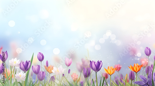 Macro. Floral wallpaper for the desktop postcard. Romantic soft gentle artistic image  free space for text.