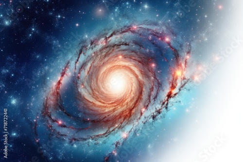 NASA provides elements for Spiral Galaxy image.