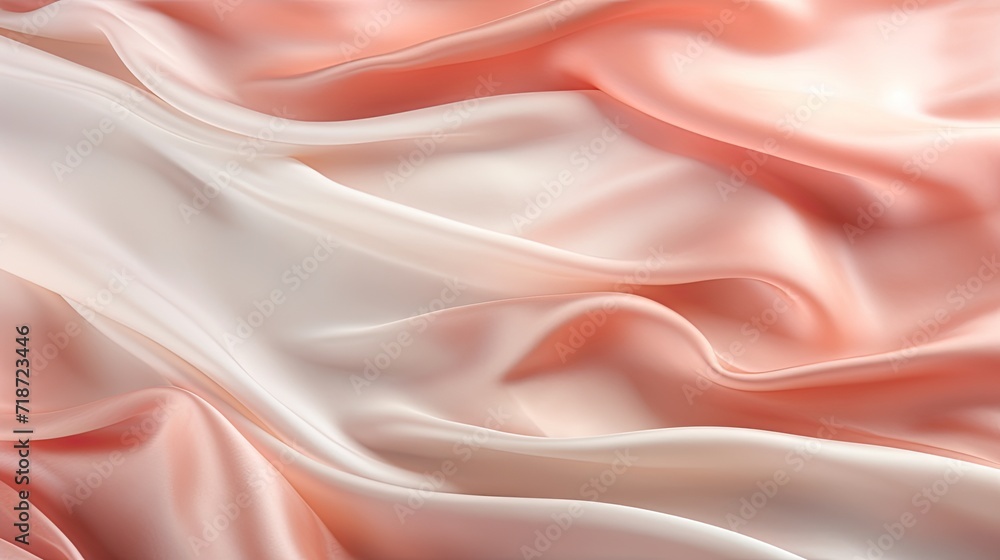 Pink silk satin background. Generative AI Pink silk satin background. Generative AI