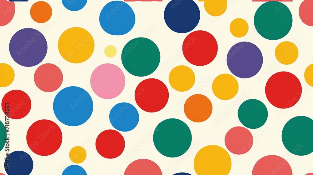 seamless pattern with circles