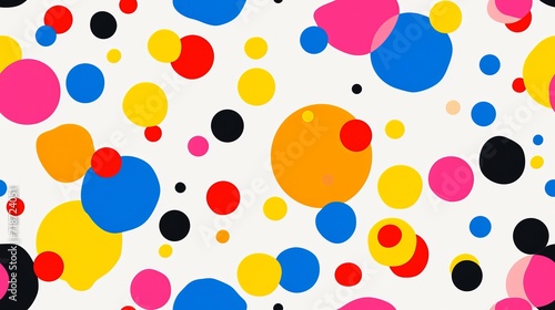 seamless pattern with circles