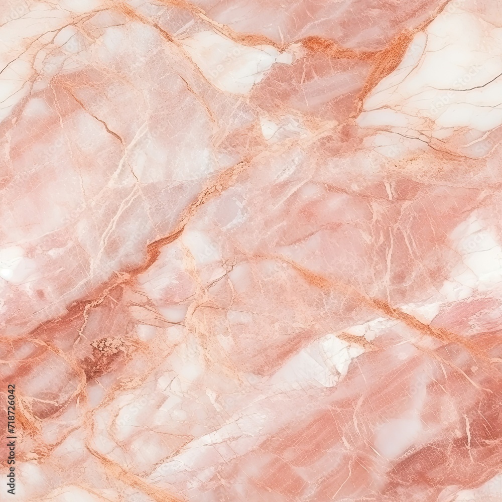 Close-Up of Pink Marble Surface With Seamless Pattern Close-Up of Pink Marble Surface With Seamless Pattern