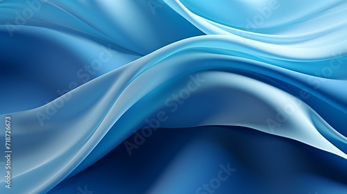 Abstract blue color background. Dynamic shapes composition