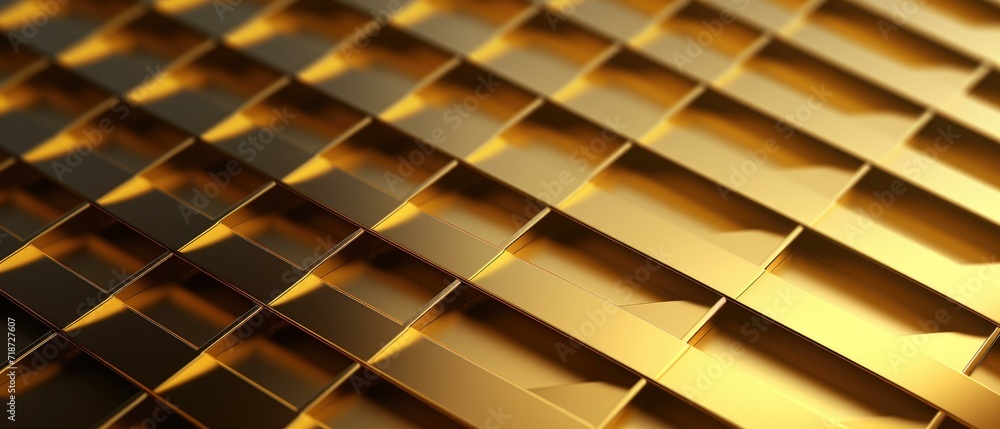 Golden metal texture background. Generative AI. Golden metal texture background. Generative AI.