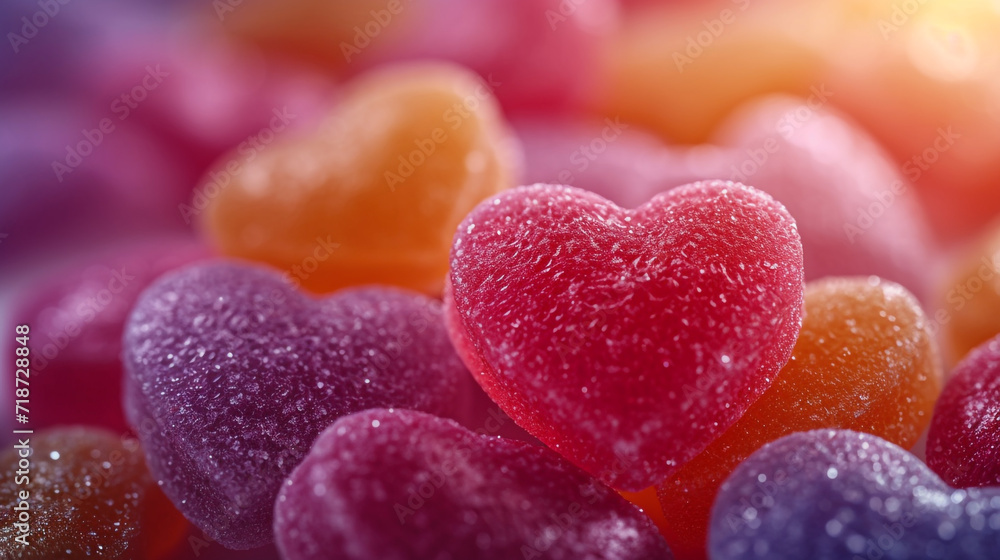 Pile of heart shape candy background concept. Close up image. Pile of heart shape candy background concept. Close up image.