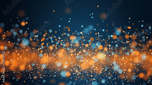 Festive decorative glitter lights background banner. Colorful abstract background with glitter