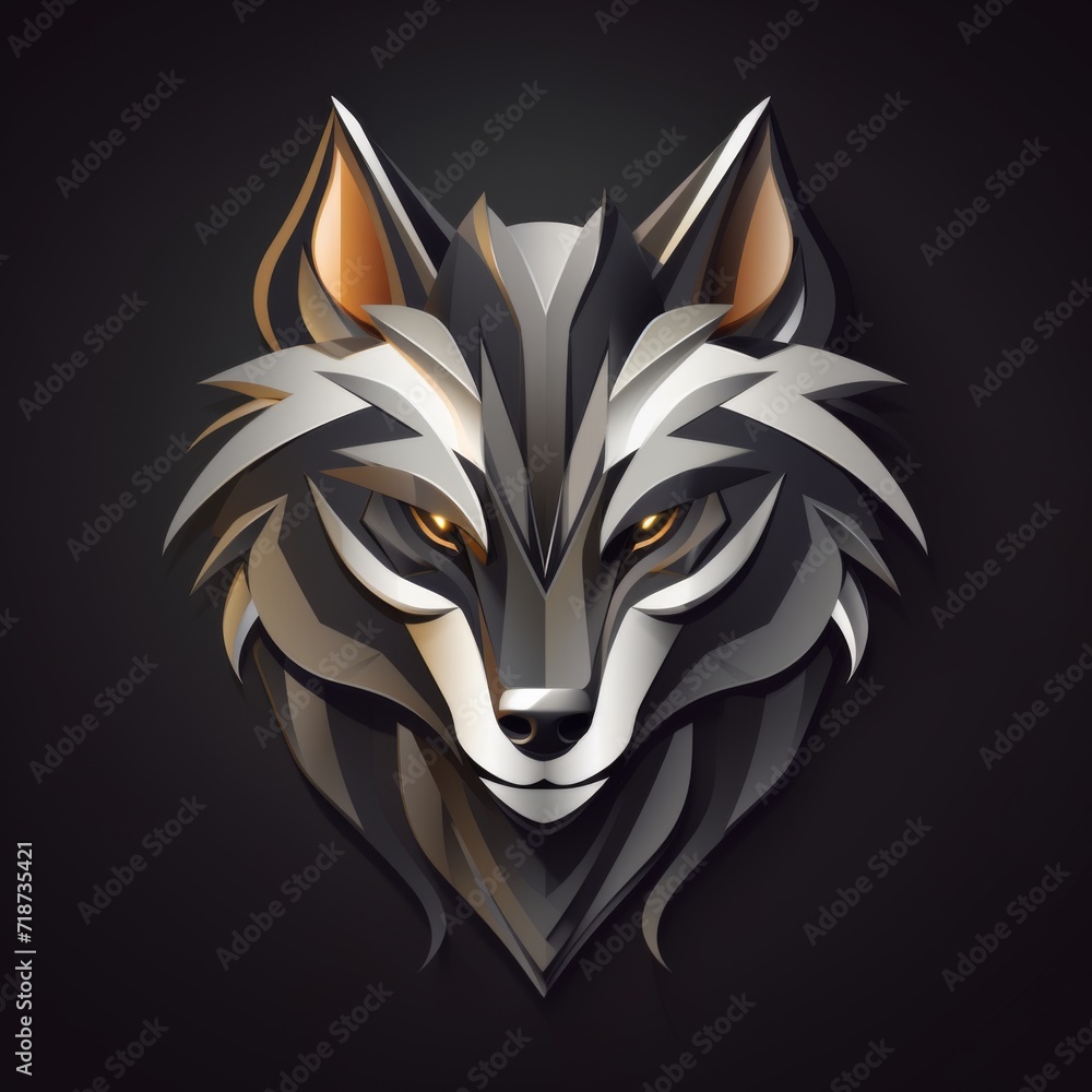 custom made wallpaper toronto digitalwolf head