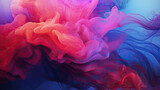 A liquid blend of colorful ink. Create stunning light wave shades in mesmerizing abstract designs.
