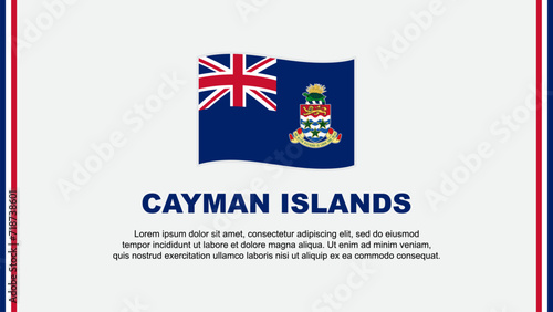 Free Download Cayman Islands Flag Abstract Background Design Template. Cayman Islands Independence Day Banner Social Media Vector Illustration. Cayman Islands Cartoon - GFXLoad