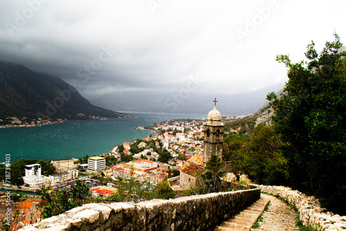 view of the city of kotor