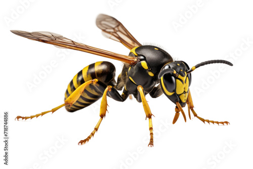 Wasp Isolated on Transparent Background © MSS Studio