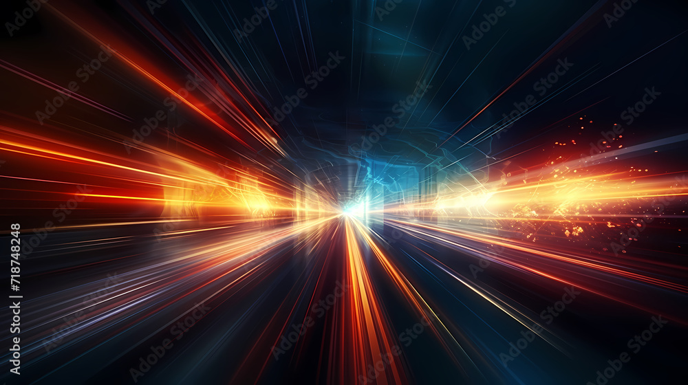 Neon speed abstract background, digital abstract background Neon speed abstract background, digital abstract background