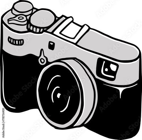 Analogue Camera Illustration