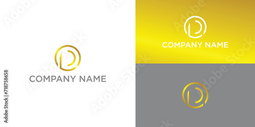 Letter LC, CL logo template