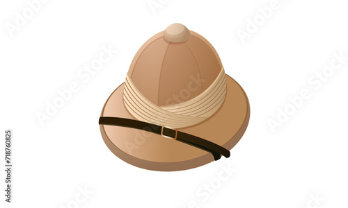 ceramic hat isolated on white background