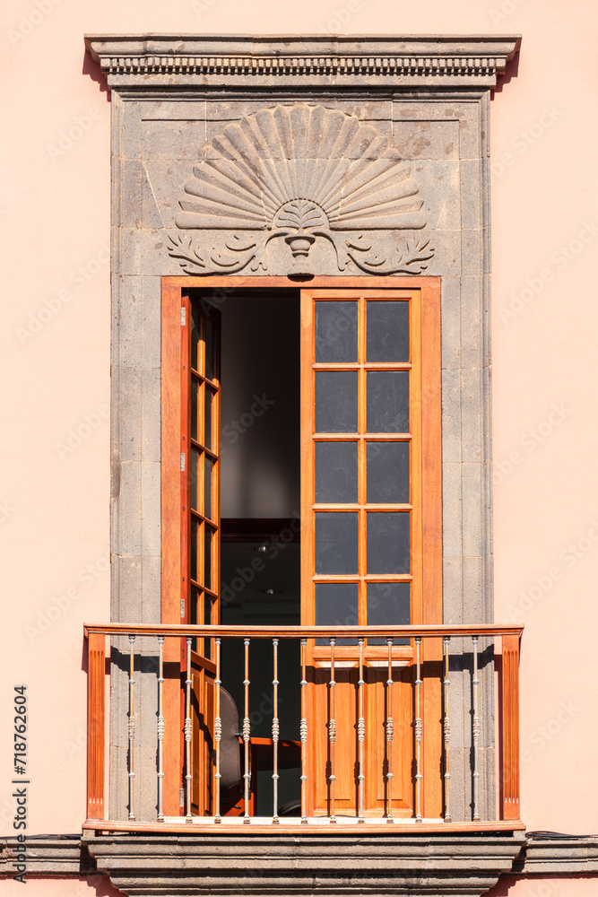 Obraz premium Beautiful Art Nouveau Balcony
