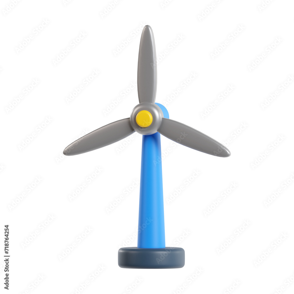 Windmill 3D Illustration Windmill 3D Illustration