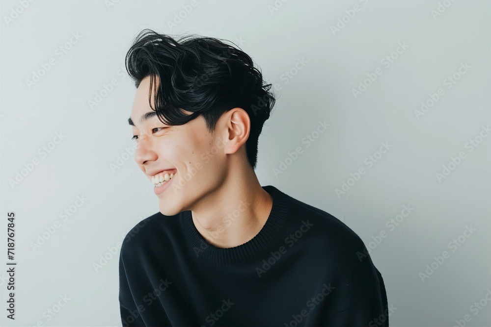 日本人の若い男性の横顔(若者・モデル・アジア人・白背景・背景なし)
日本人の若い男性の横顔(若者・モデル・アジア人・白背景・背景なし)