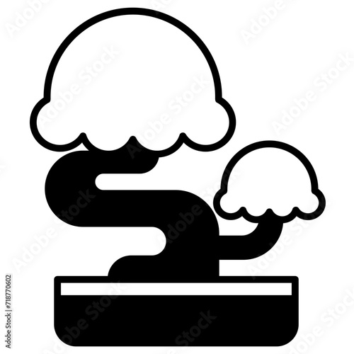 bonsai vector illustration