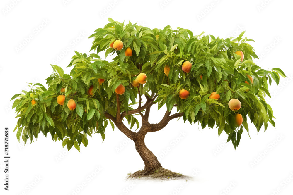 Mango Tree Isolated on Transparent Background Stock Photo | Adobe Stock