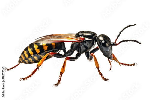 Rove Beetle Isolated on Transparent Background