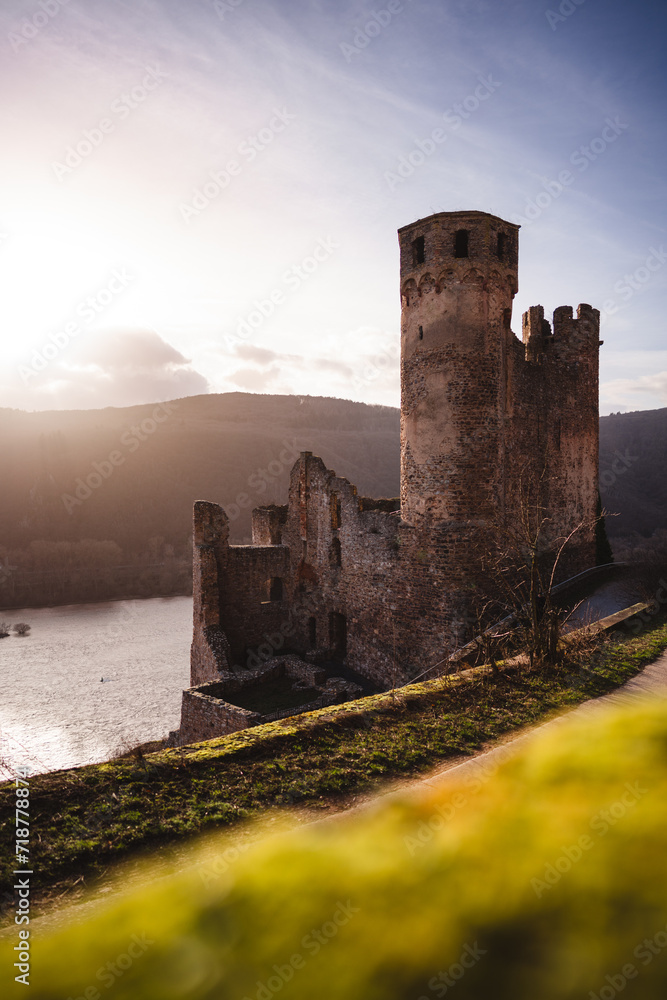 Ruine Burg Ehrenfels, Januar 2024